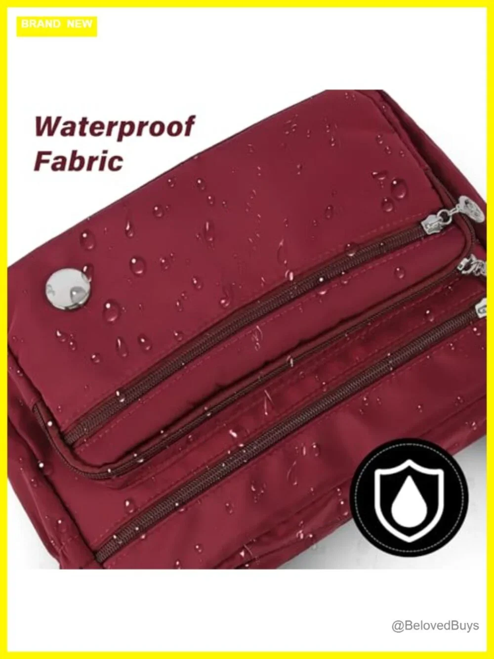 Crossbody Bag with Multiple Pockets, Shoulder Handbag, Tote Satchel, Fashion